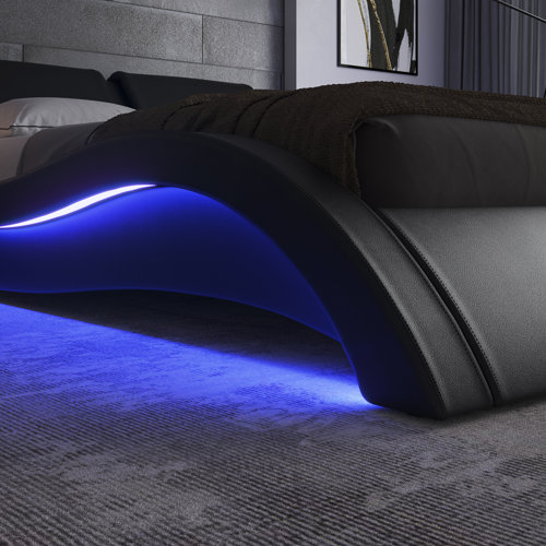 Orren Ellis Lafever Upholstered Bed & Reviews Wayfair